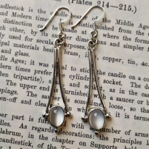 boucles d'oreilles pierre de lune